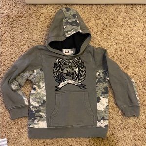 Boys Cinch size XS 4/5 hoodie sweatshirt